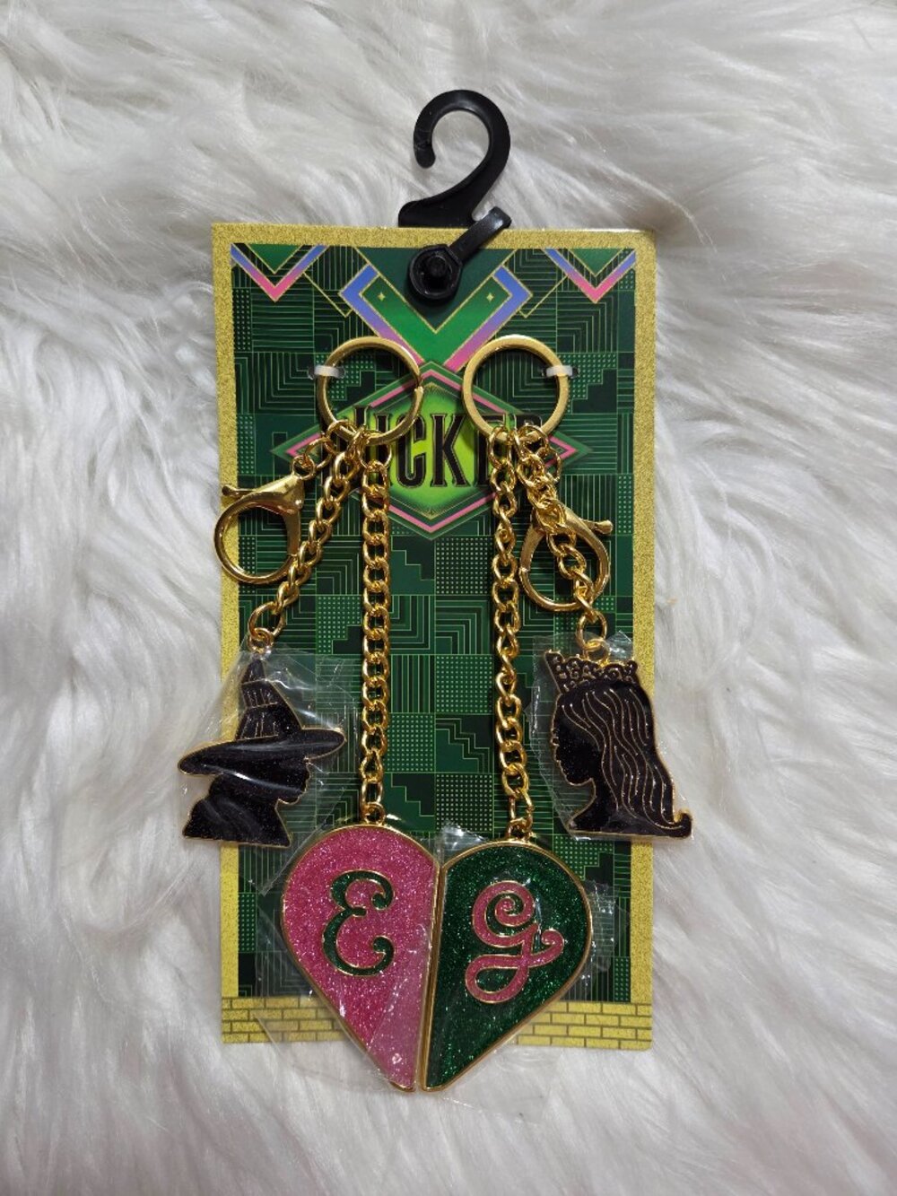 Wicked Elphaba & Glinda Keychain Set